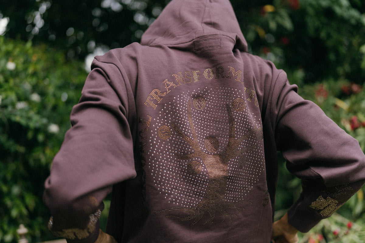 Affirmation Hoodie - Purple