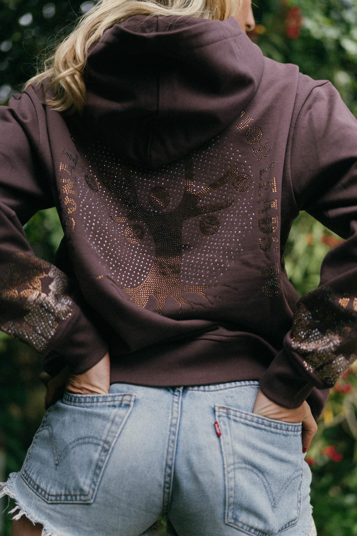 Affirmation Hoodie - Brown