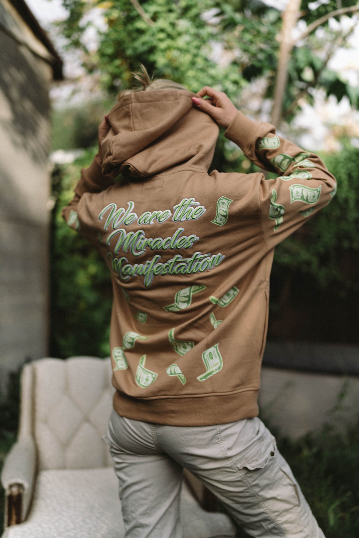  Affirmation Hoodie - Khaki