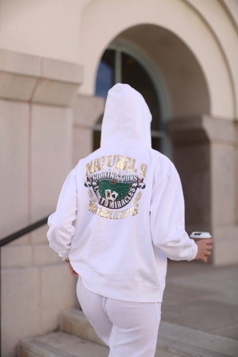 Casino Embroidered Affirmation Hoodie