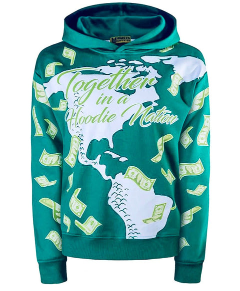 Affirmation Hoodie - Emerald Green