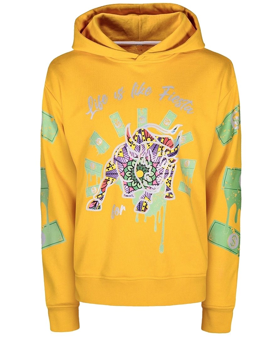 Affirmation Hoodie - Yellow - Unisex Hoodies