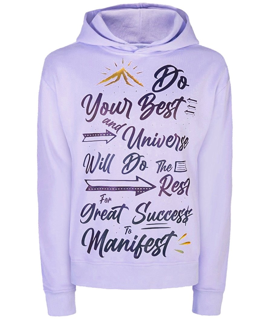 Affirmation Hoodie - Lavender - Unisex Hoodies