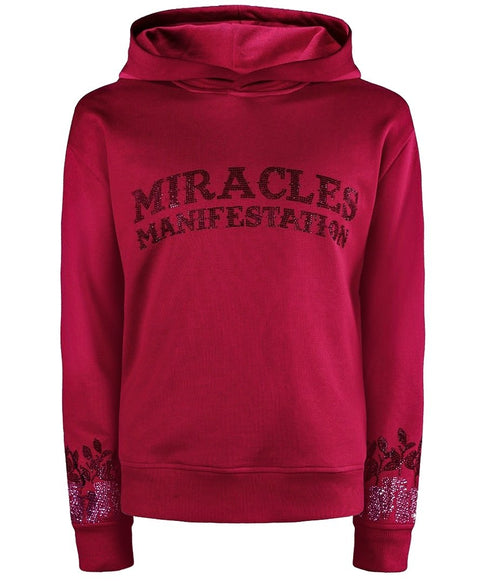 Affirmation Hoodie - Raspberry